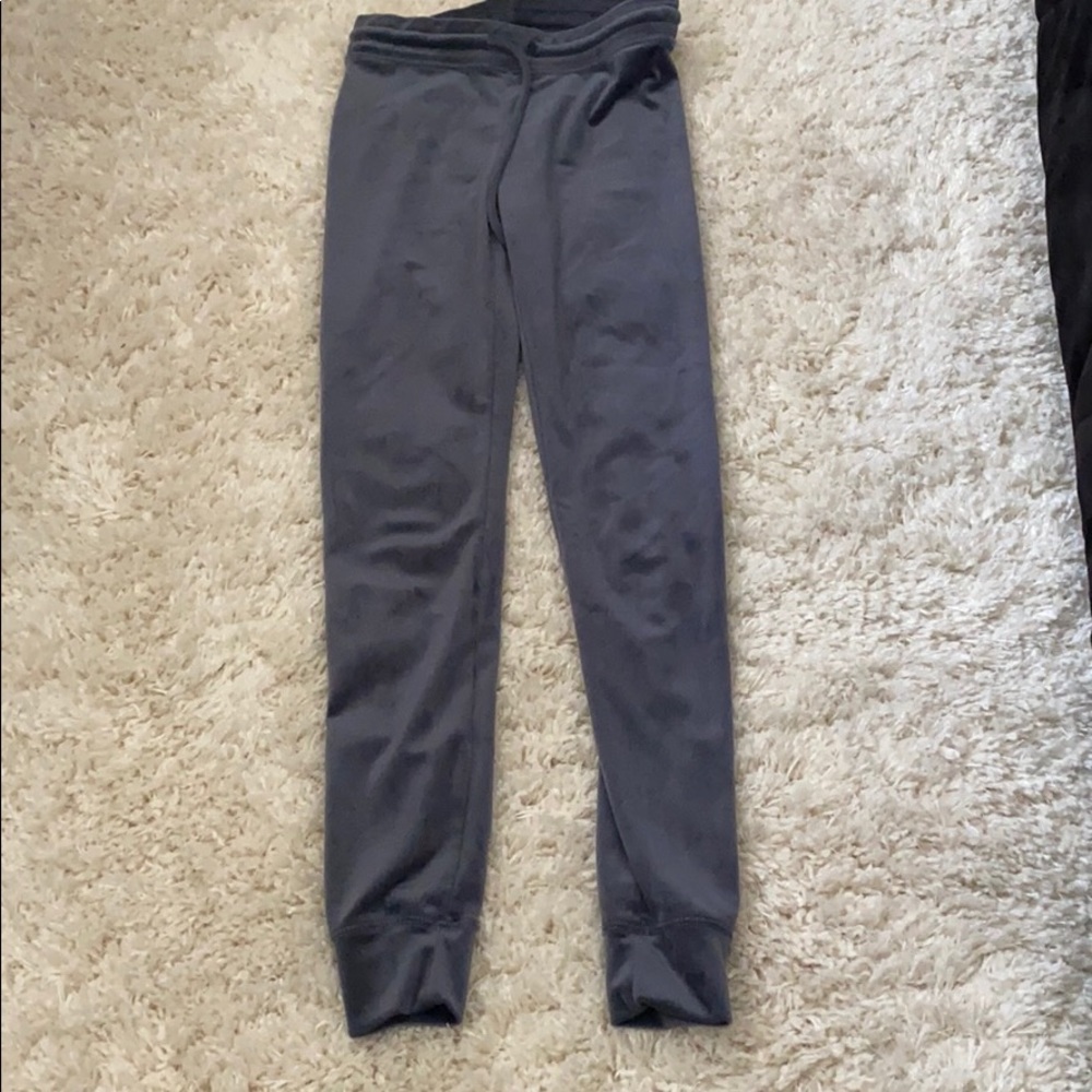 Blue Velvet Leggings